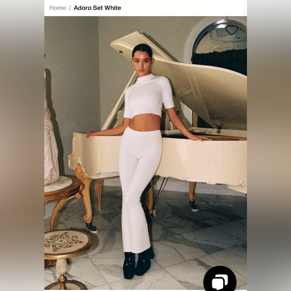 Princess Polly Adora set in white